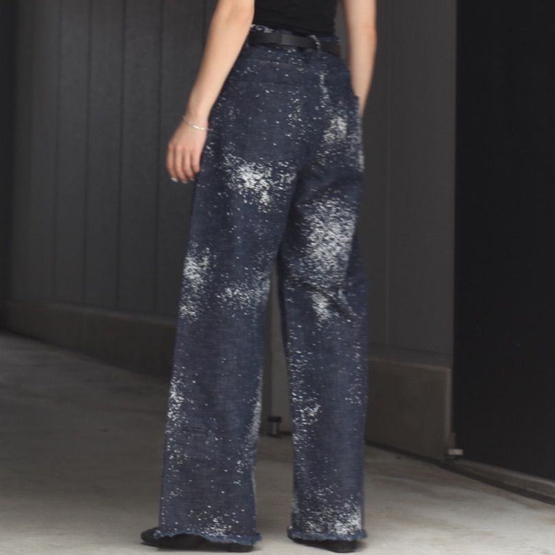 【残り一点】グラニュールデニム6ポケットバギーPT-R