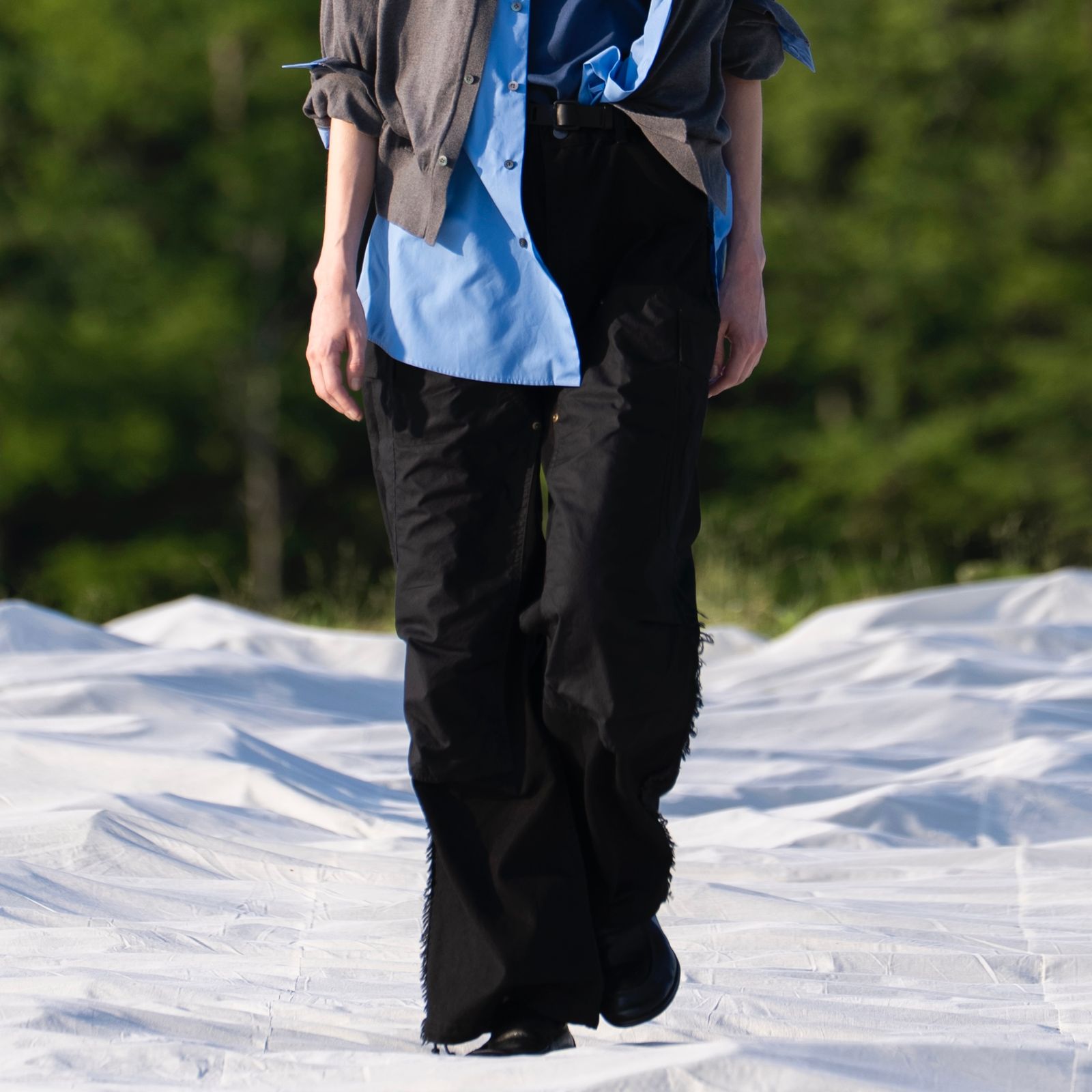 【残り一点】Connected Double Knee Cargo Pants