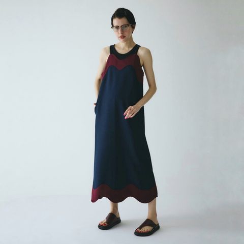 【残り一点】Wave Pencil Cami One Piece