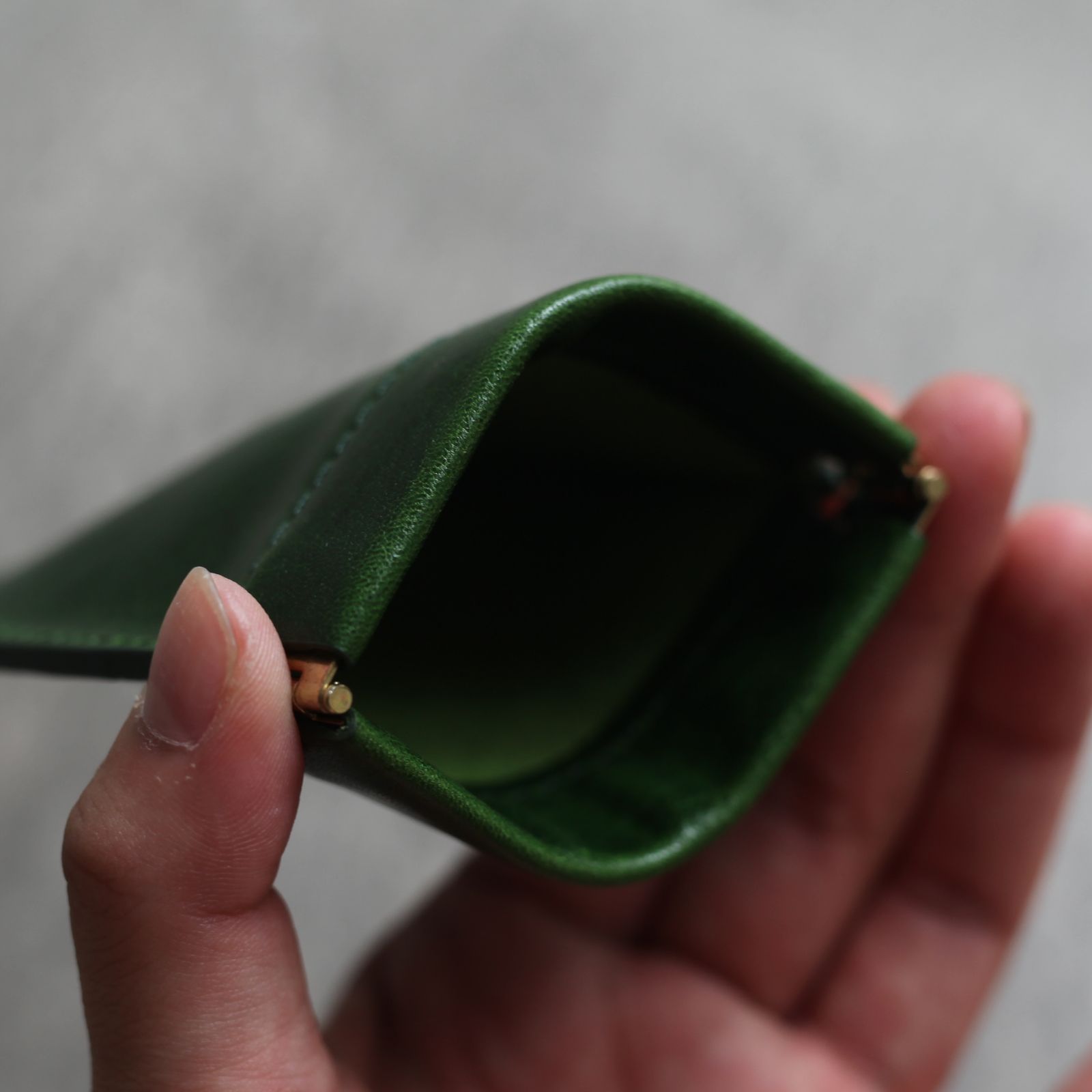 【残り一点】Coin Purse_S(LIME GREEN)