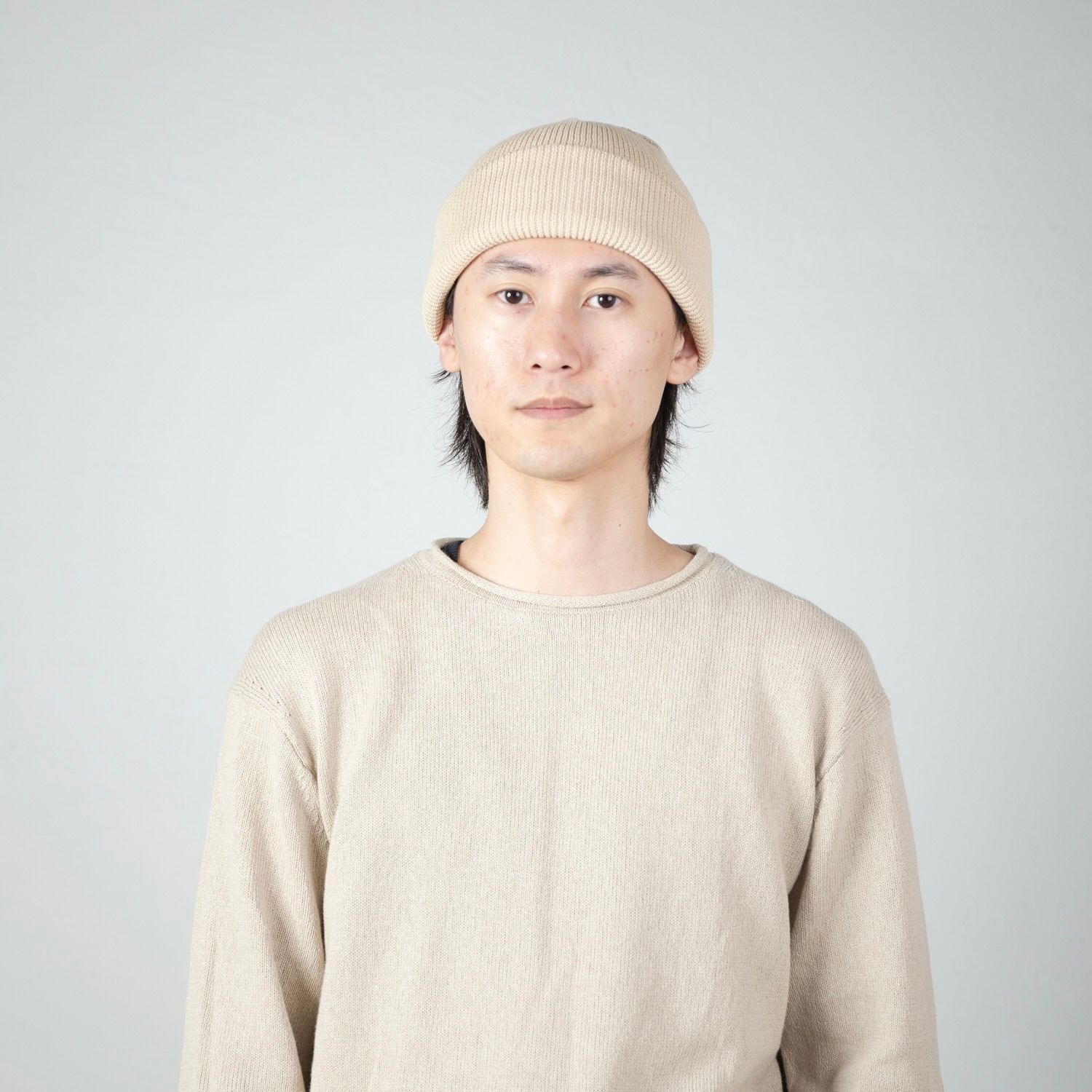 【残り一点】RV Border Short Beanie