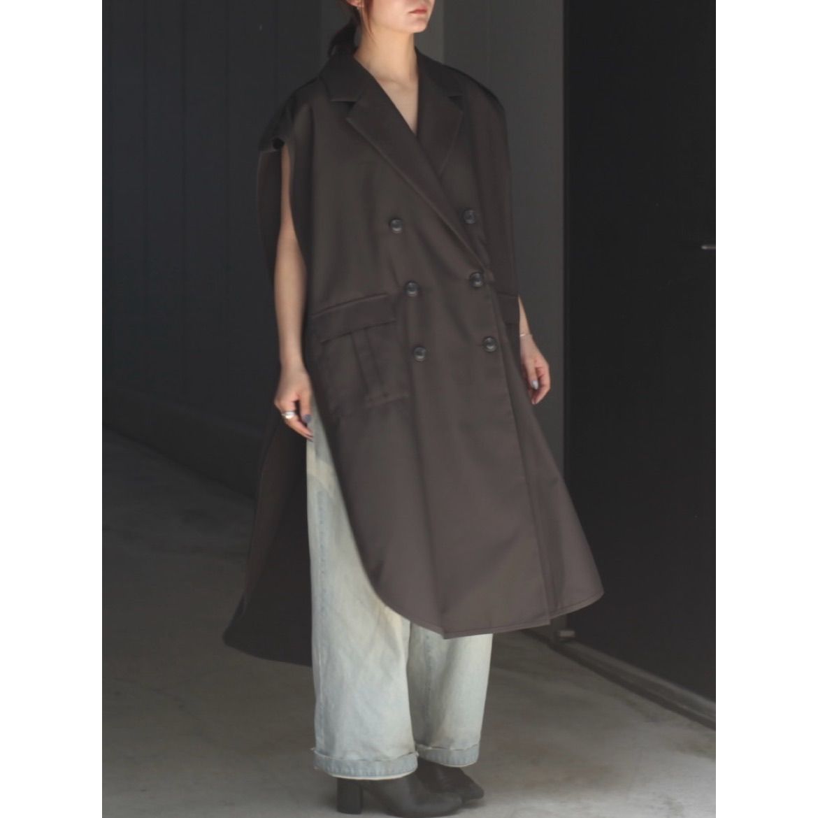 【残り一点】Gabardine Cape