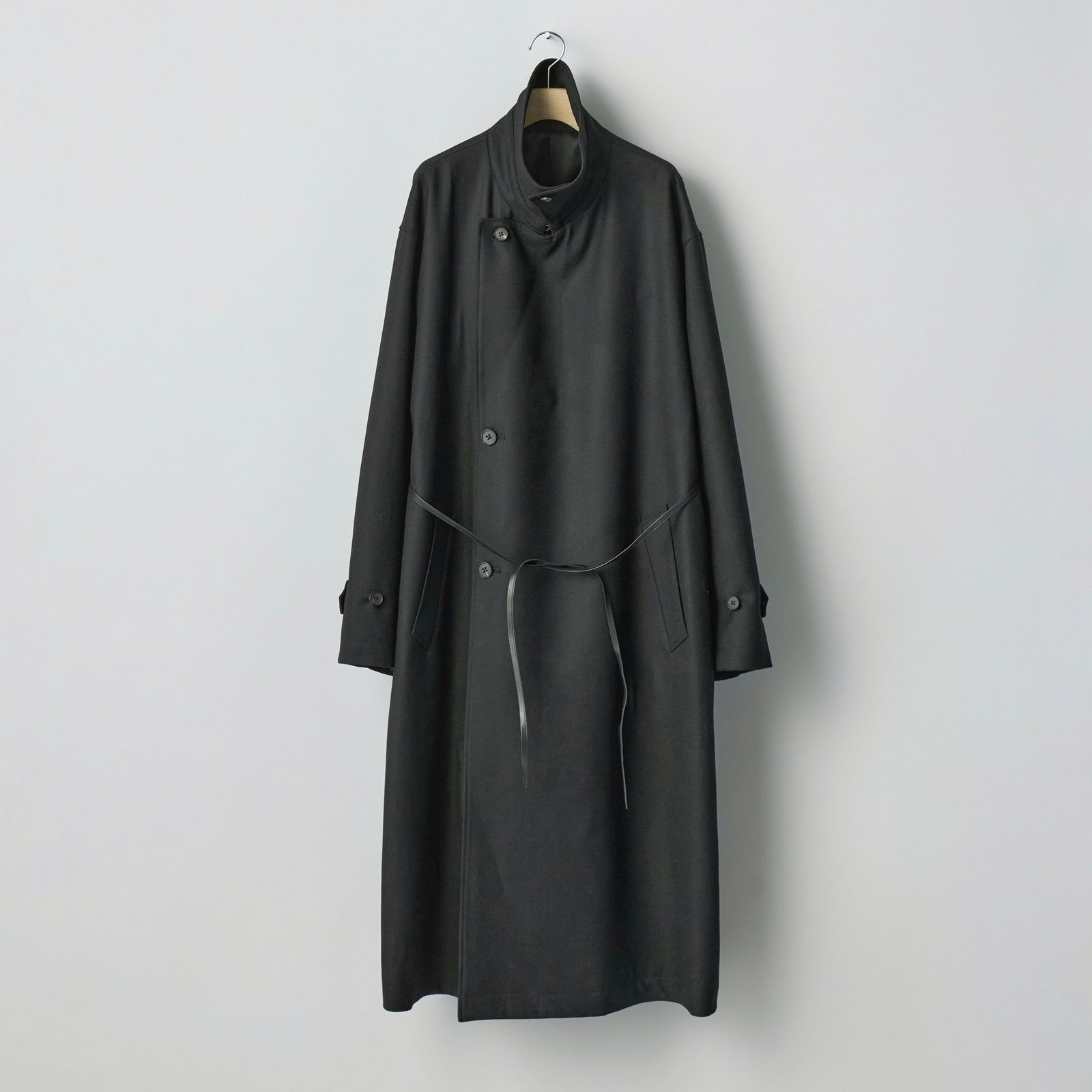 【残りわずか】Wool Flannel Oversized Double Breasted Coat