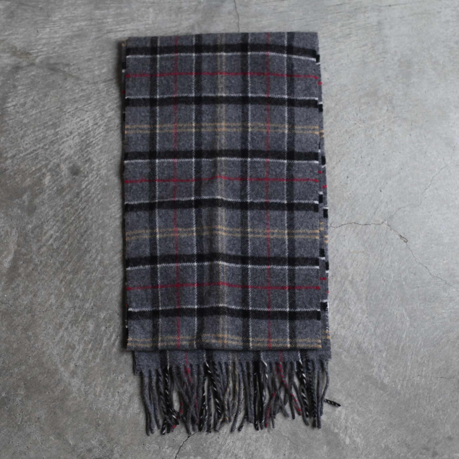【残り一点】Tartan Lambswool Scarf
