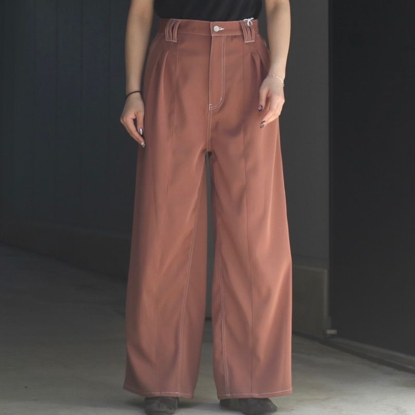 3PLEATED WIDE-LEG TROUSERS | YOKE(ヨーク) / パンツ