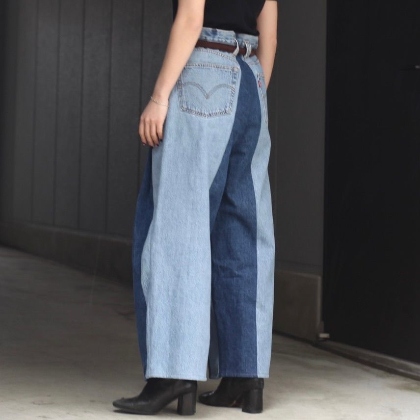 【残り一点】Re-Baggy_SIZE S(VINTAGE DENIM)