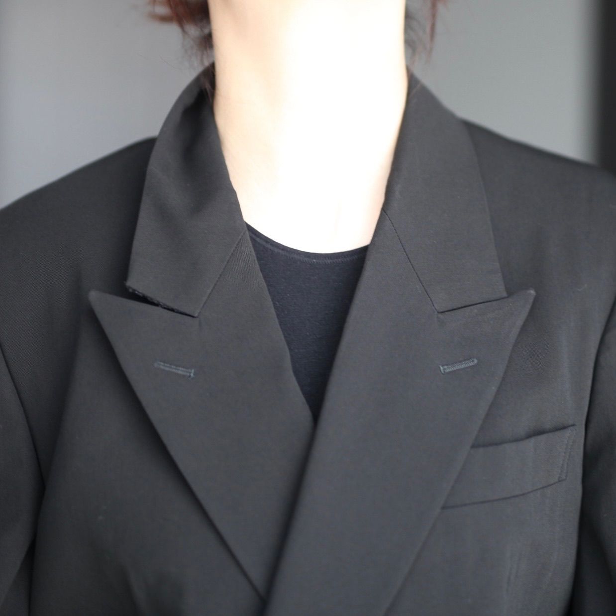 【残り一点】Cotton Wool Soft Double-Breasted Jacket