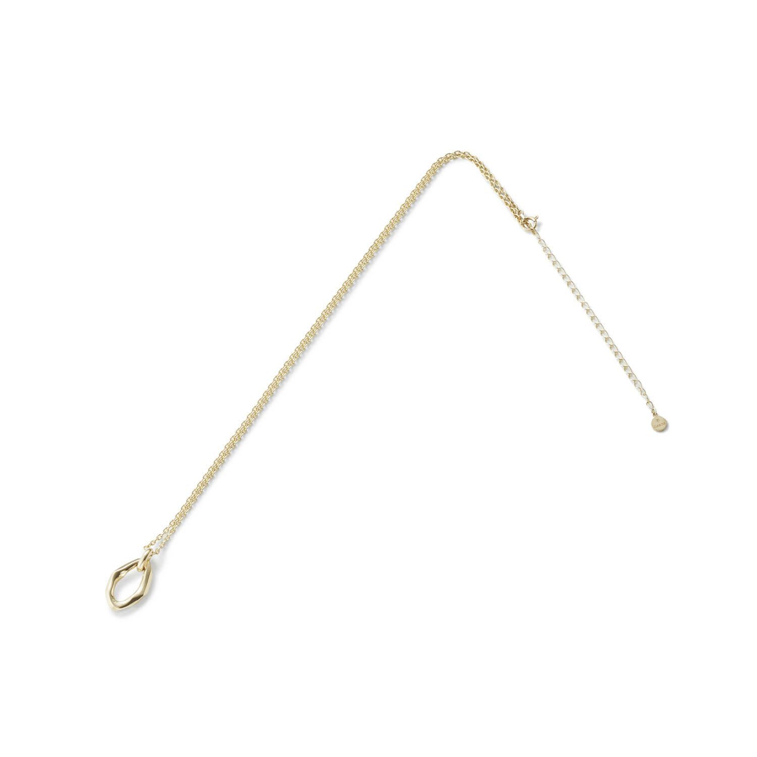 【お取り寄せ注文可能】K10 Crockery Ring Pendant_S(GOLD)