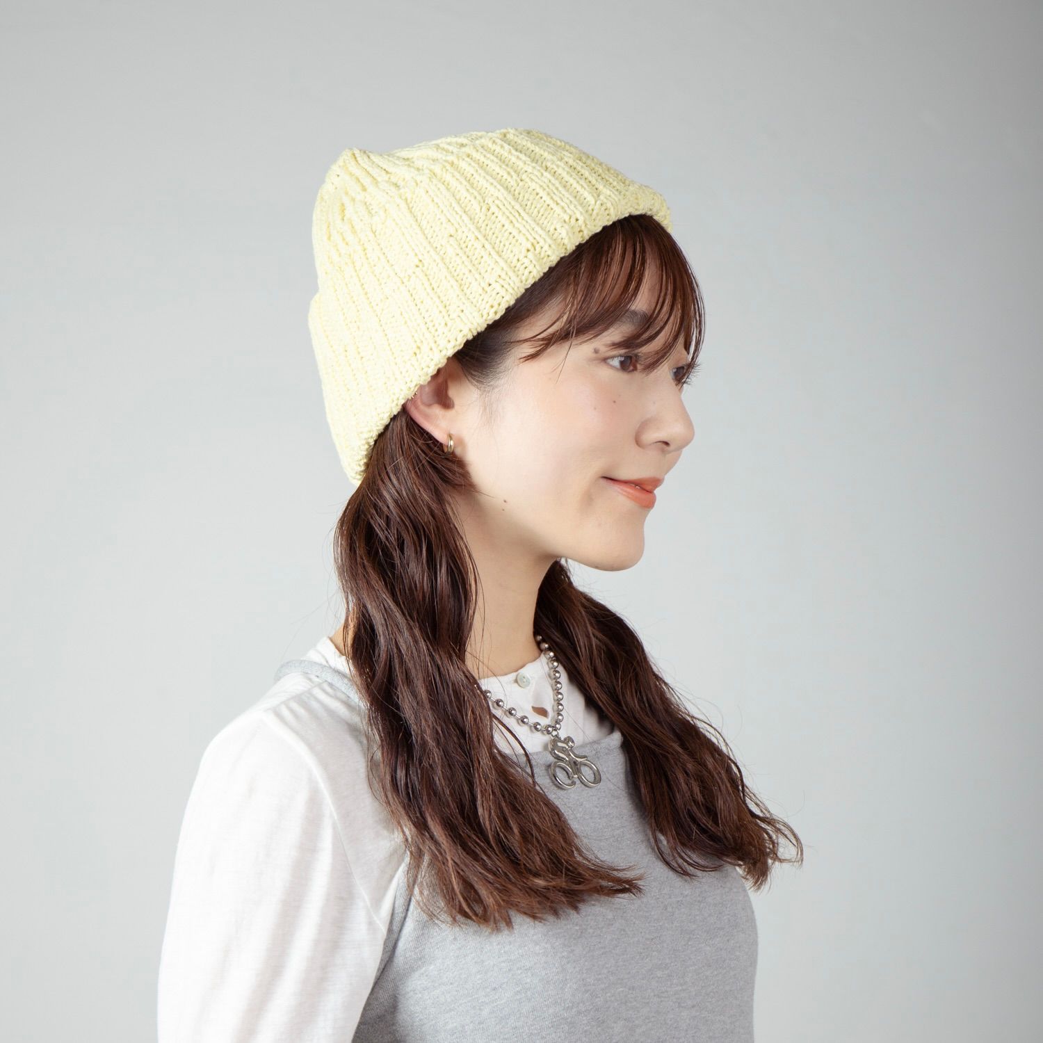 【残り一点】Rib Checker Knit Cap