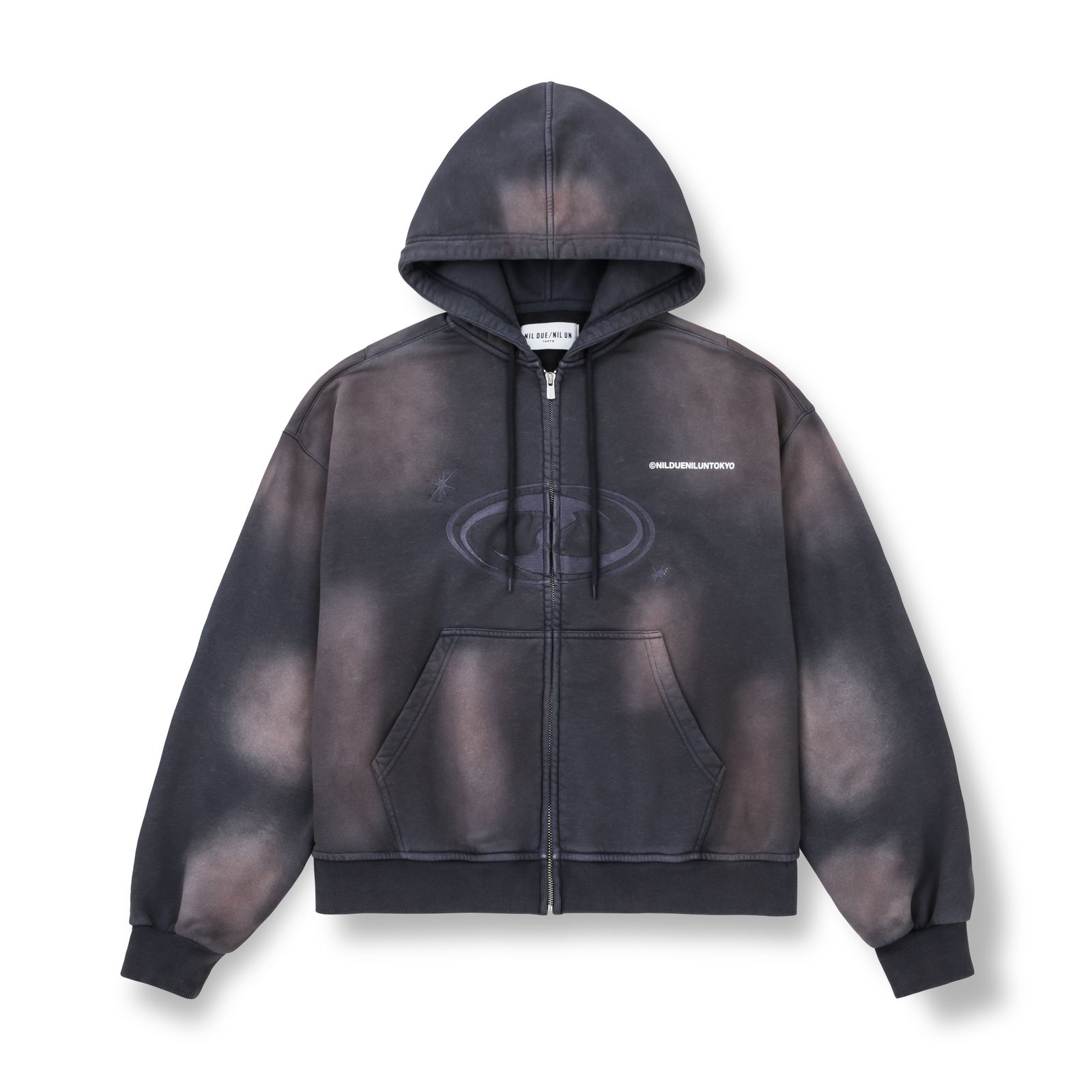 【残りわずか】Fade Wash Zip Hoodie