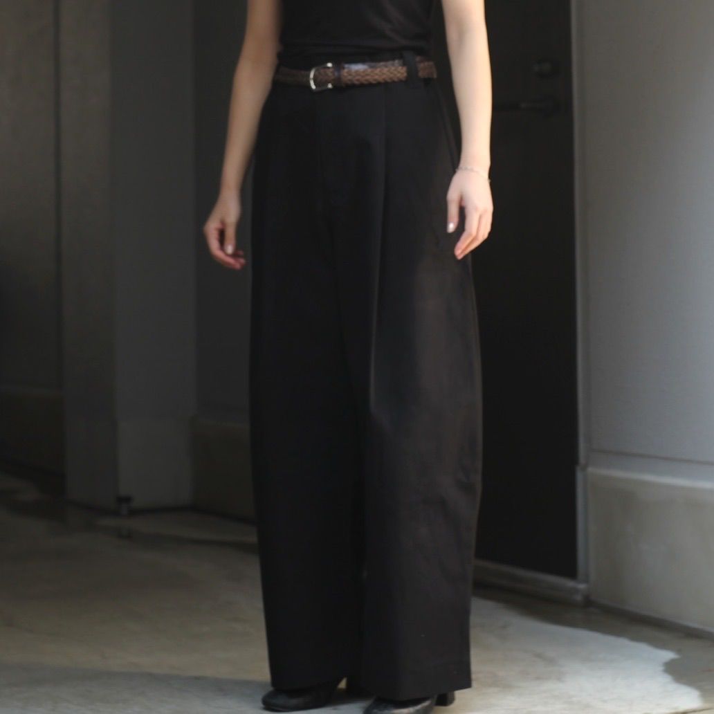 STUDIO NICHOLSON - 【残りわずか】Deep Pleat Volume Pant