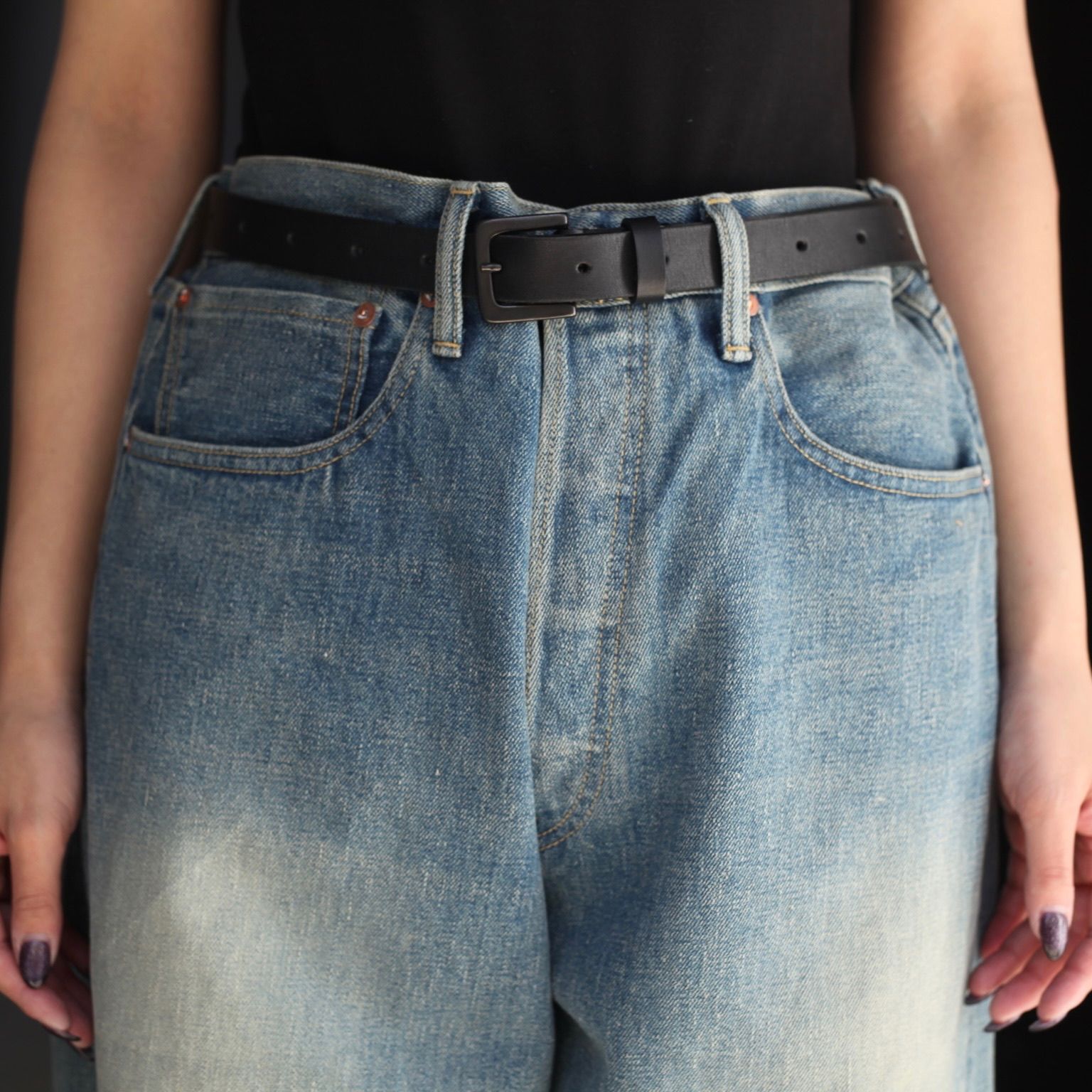 【残り一点】5pocket Straight Pants(USED FADE)