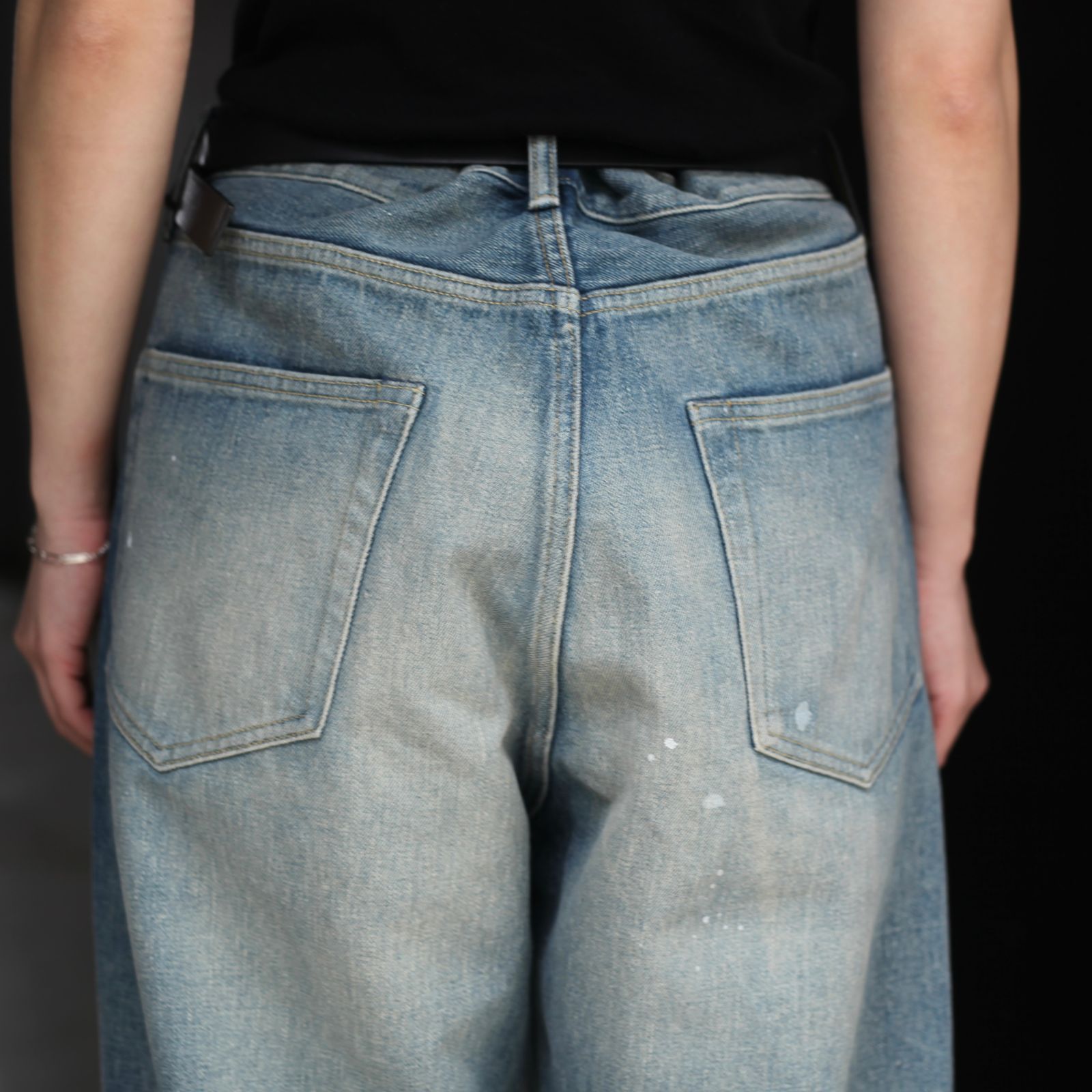 【残り一点】5pocket Straight Pants(USED FADE)