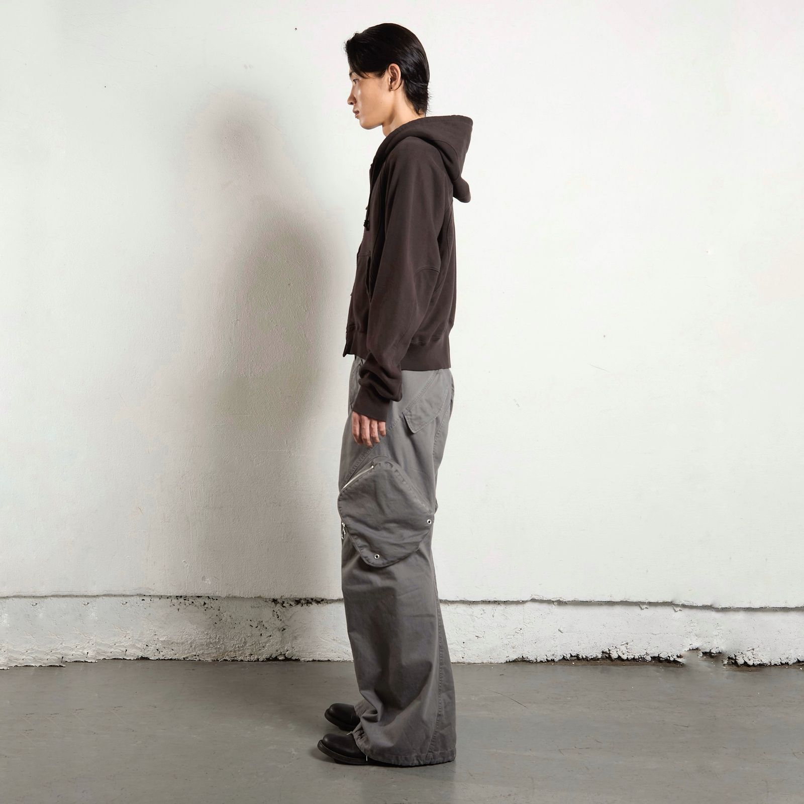 【残りわずか】Panelled Zip Up Hoodie
