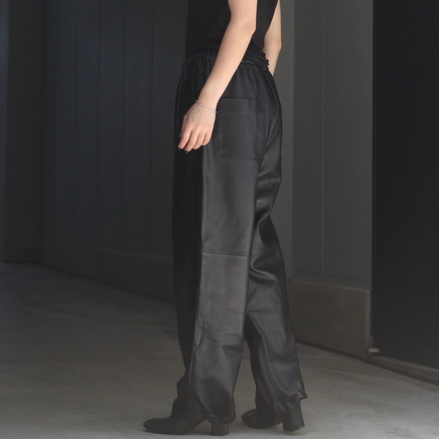 【残り一点】Sheep Leather Easy Trousers