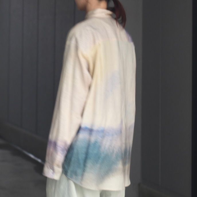 YOKE - 【残りわずか】Landscape Printed Regular Collar Shirt YOKE - 【残りわずか】Landscape Printed Regular Collar Shirt