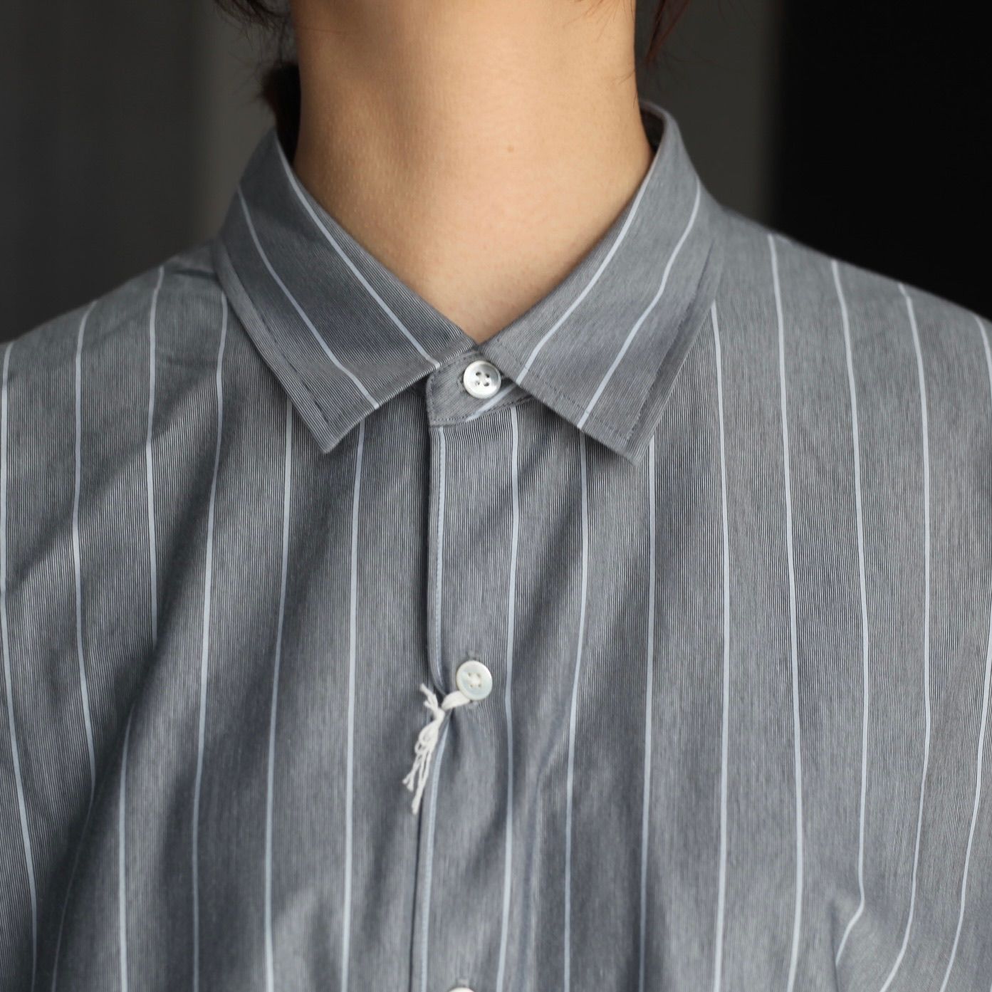 【残り一点】46G Atmosphere Stripe Shirt