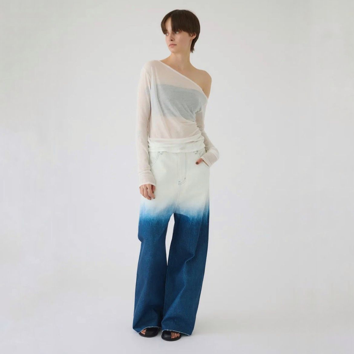 【残り一点】Asymmetry Cut Tops