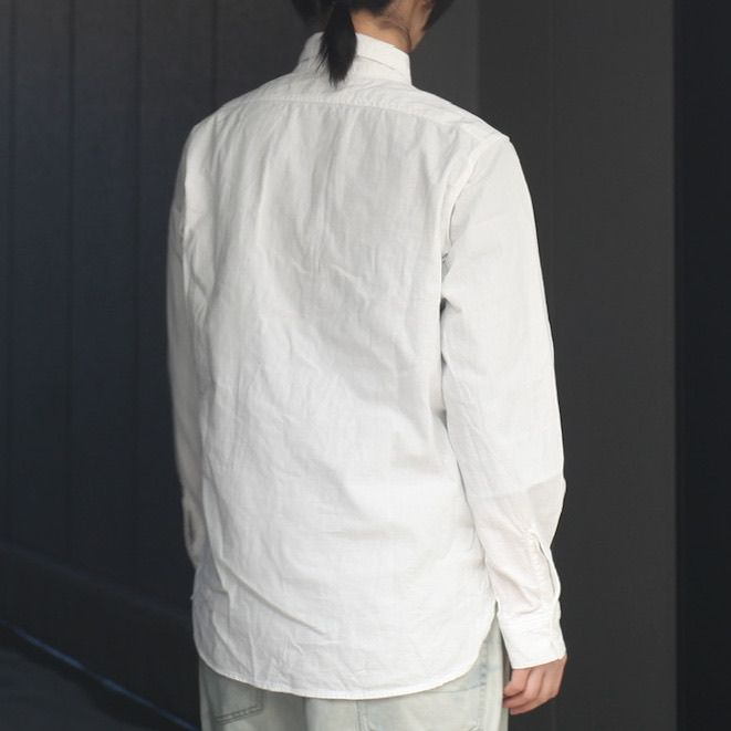 【残りわずか】White Chambray Work Shirt