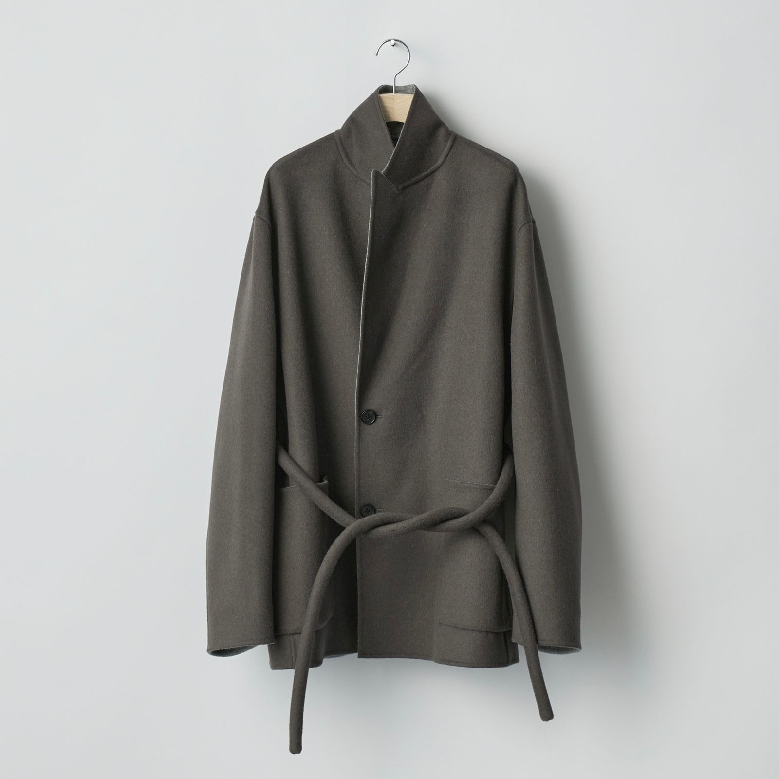 【残り一点】Wool/Cashmere Reversible Peak Lapel Jacket