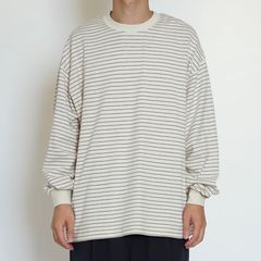 【残りわずか】Border Wide L/S Tee