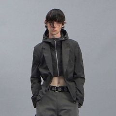 【残り一点】Detachable Hooded Blazer