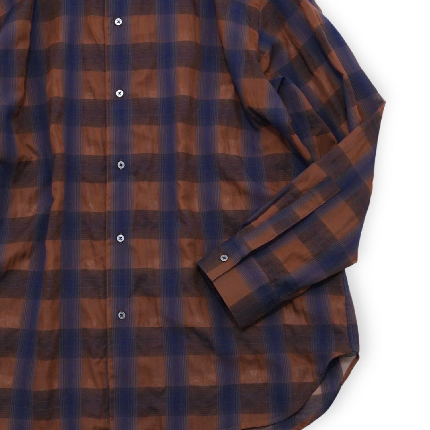 【残り一点】シズルチェックL/Sシャツ