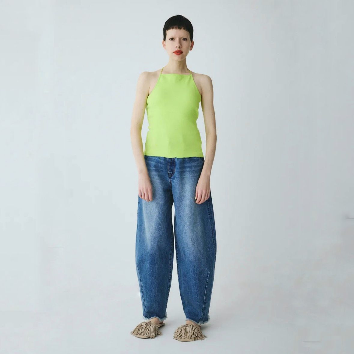 【残り一点】Bi Color Cord Camisole