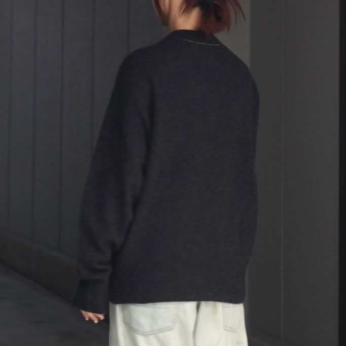 【残り一点】Cashmere Wholegarment Crewneck Sweater