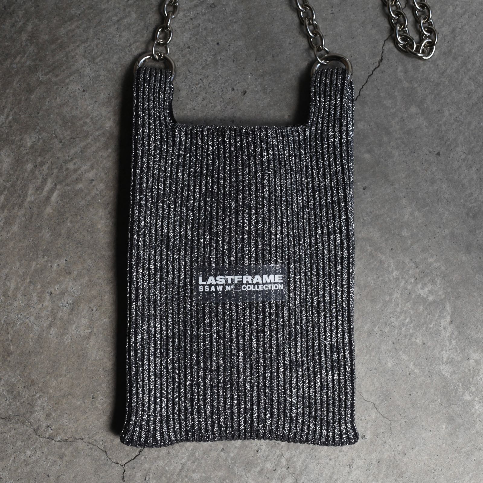 【残り一点】Kyoto Metallic Market Bag_Mini(CHAIN)
