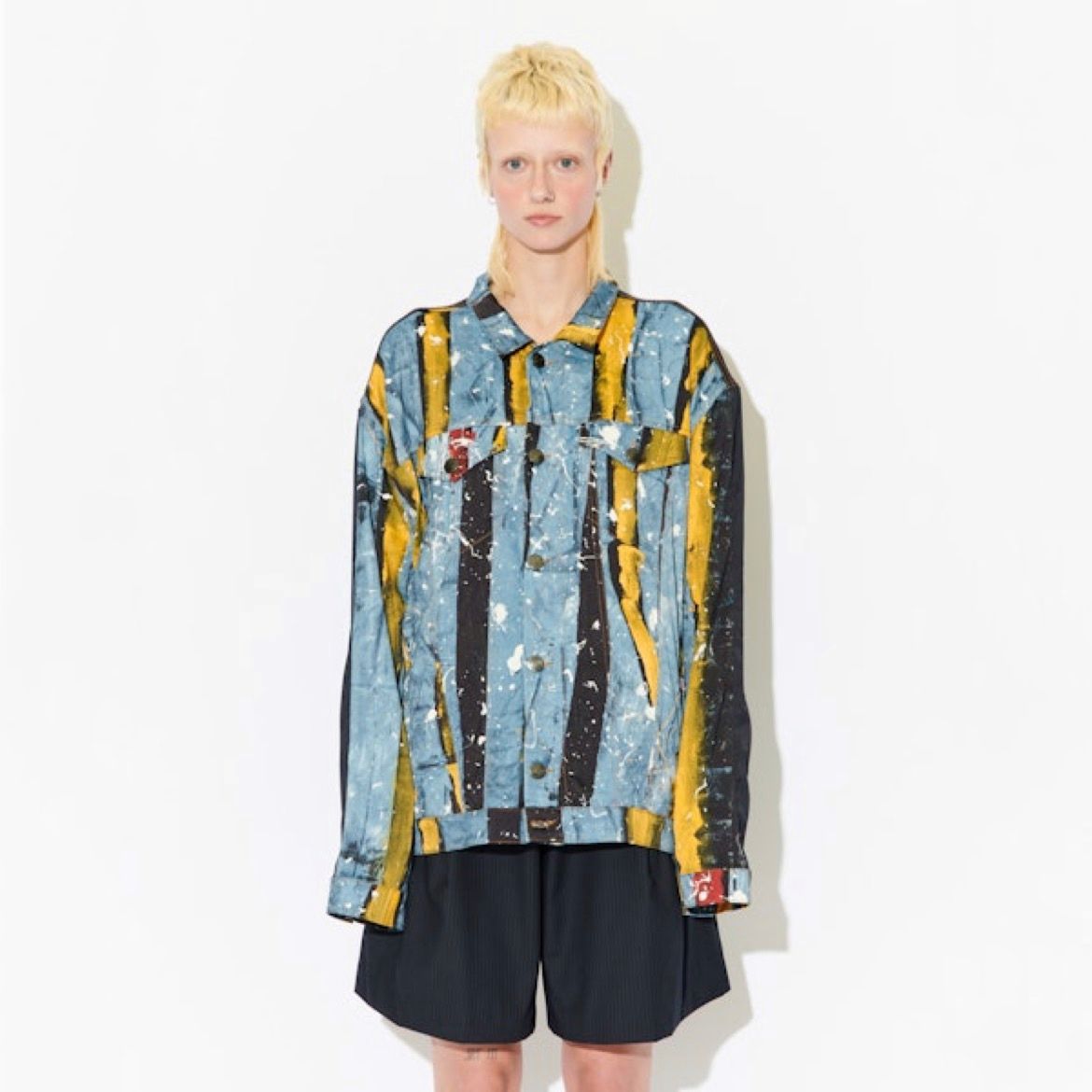【残り一点】Silky Oversized Denim Jacket