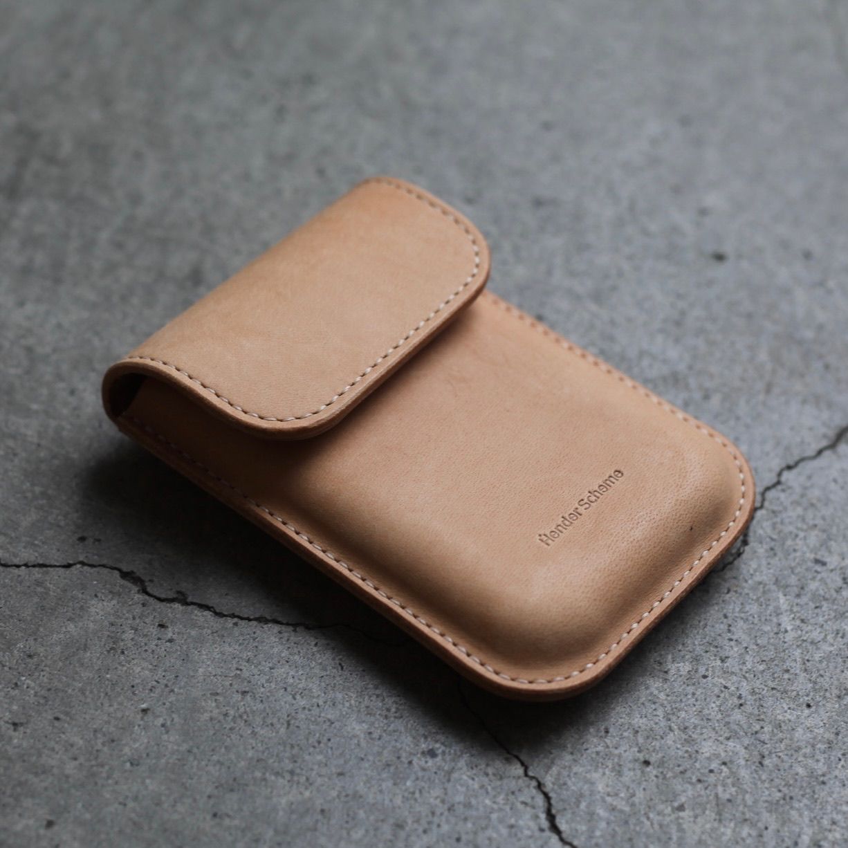 【残り一点】Flap Card Case(NATURAL)