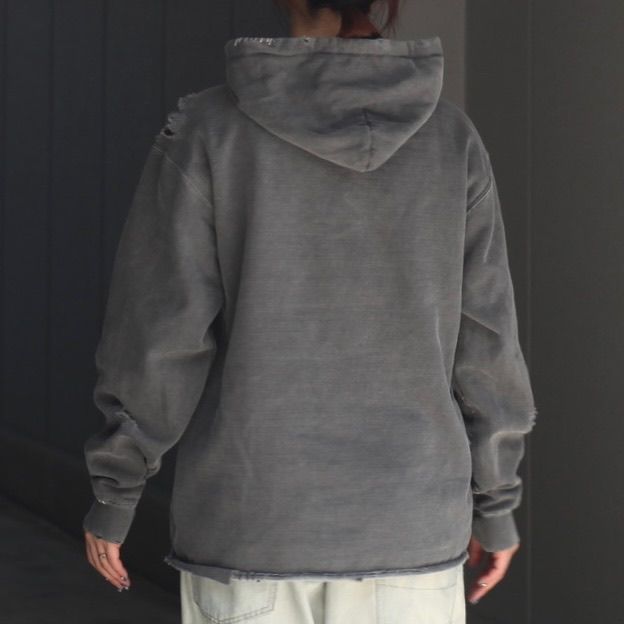 【残り一点】Inactive Hoodie With Repaired