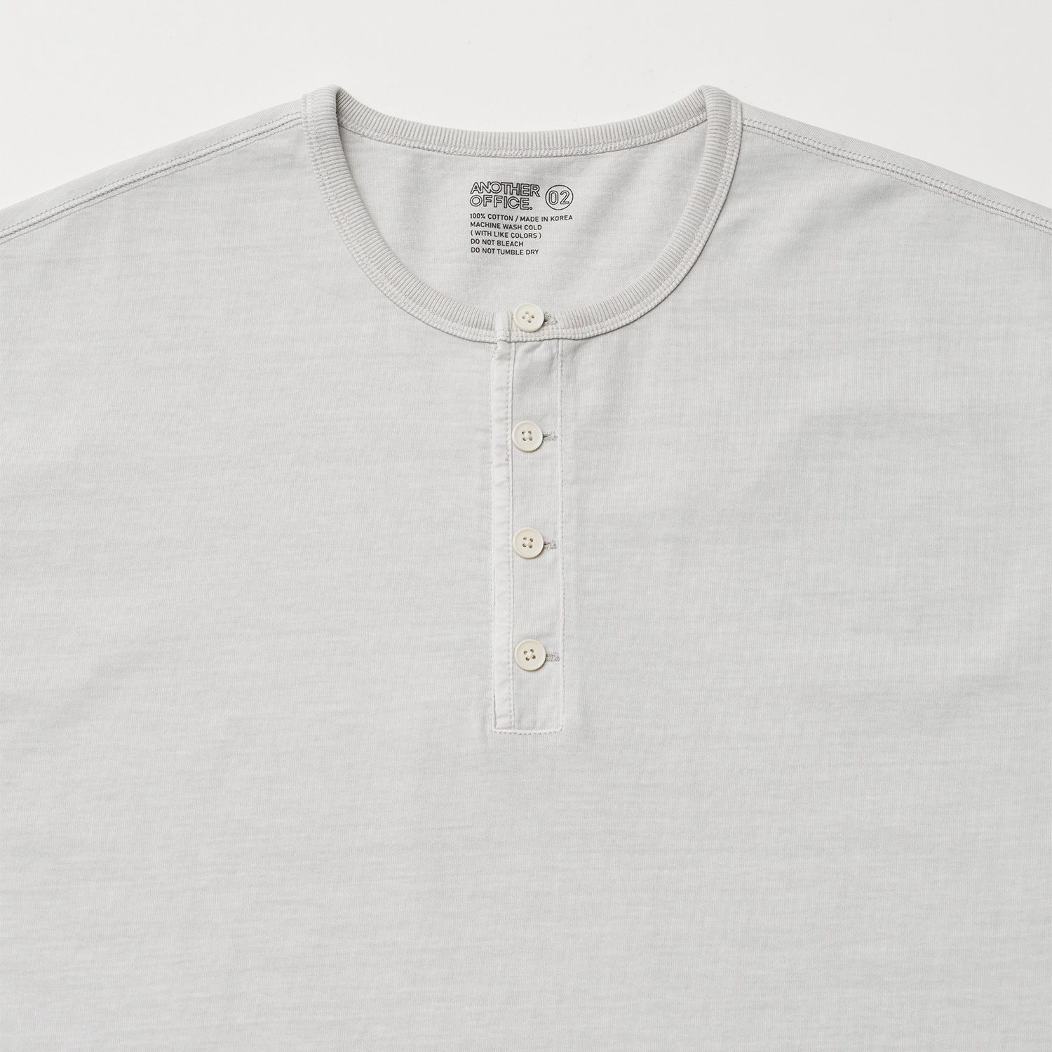 【残り一点】French Henry Neck Garment Tee