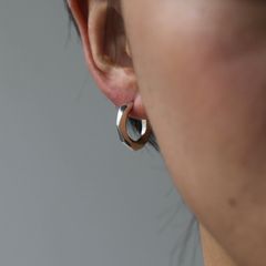 【お取り寄せ注文可能】Crockery Pierce_L 右耳用(SILVER)