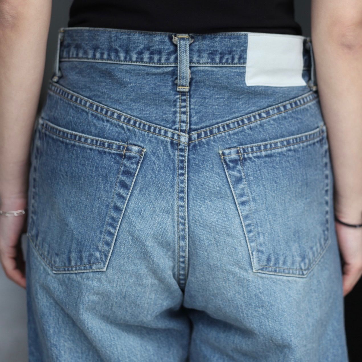 ssstein - 【残りわずか】Twist Seam Vintage Denim Jeans ssstein - 【残りわずか】Twist Seam Vintage Denim Jeans