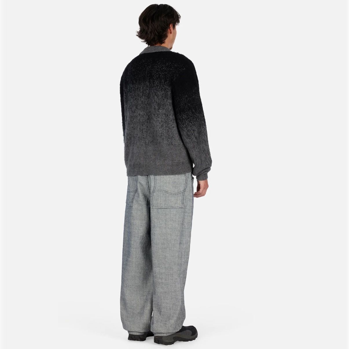 【残りわずか】Mohair Double Zip Knit