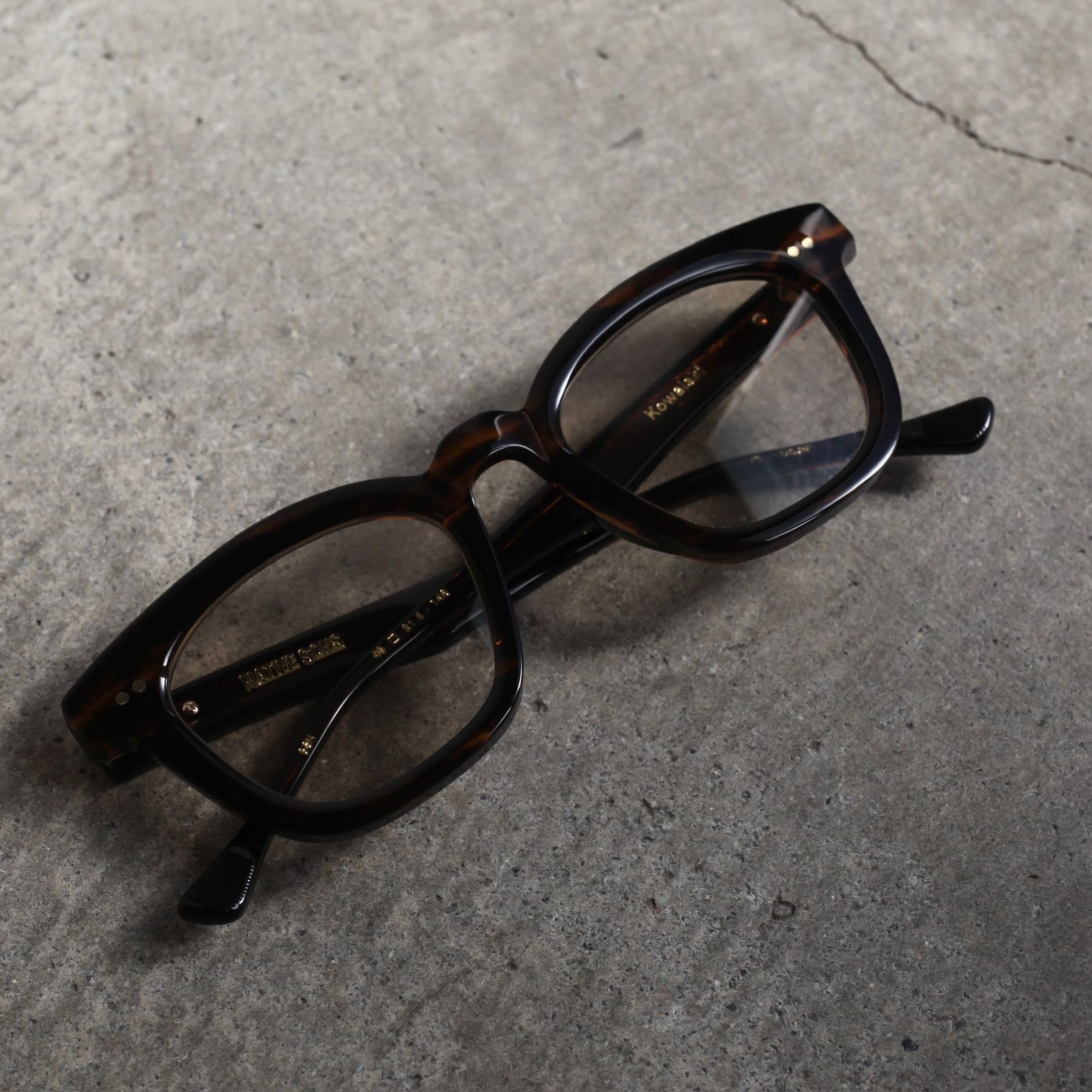 【残り一点】Kowalski_49mm(ACETATE NOSE PAD)