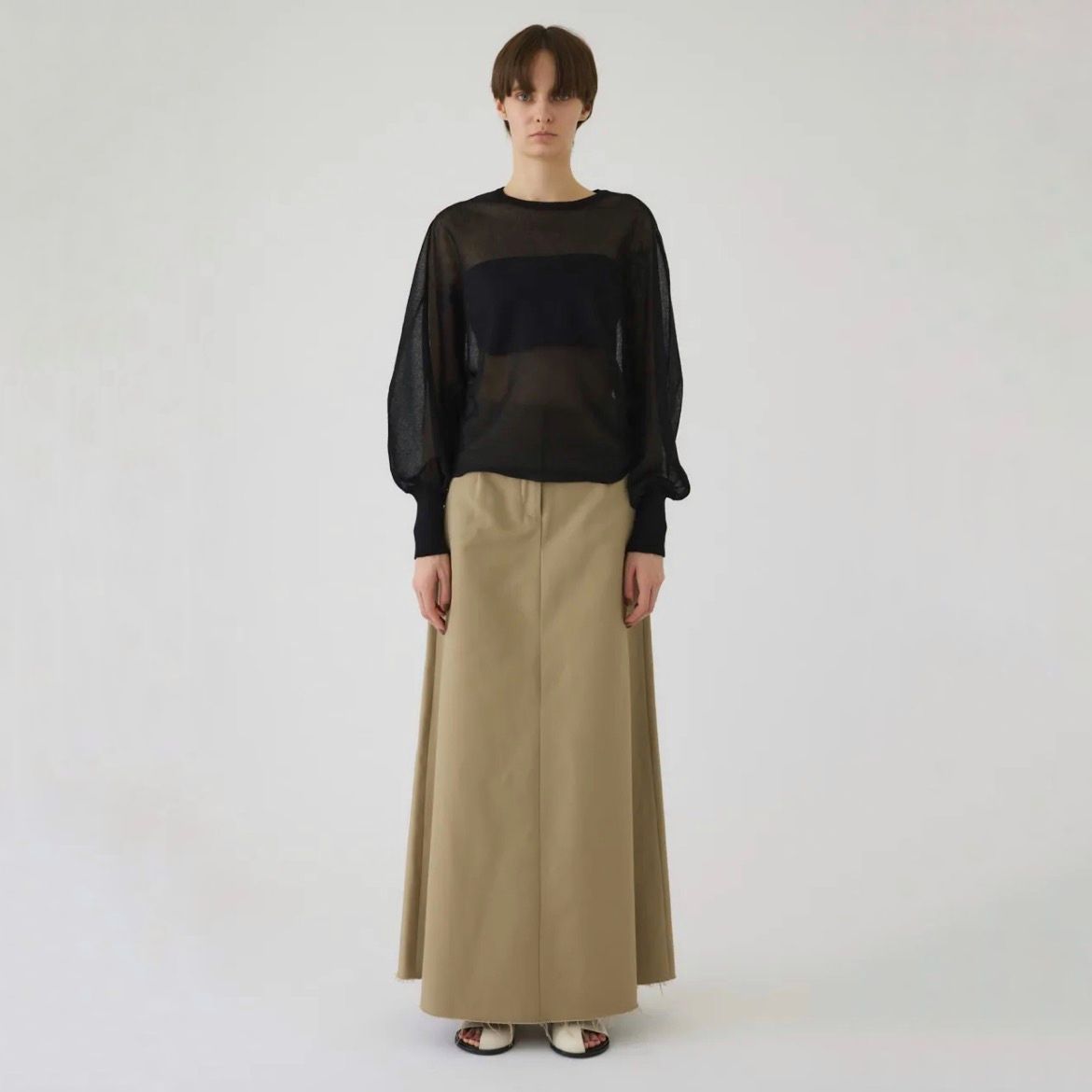 【残り一点】Sheer Dolman Knit Tops