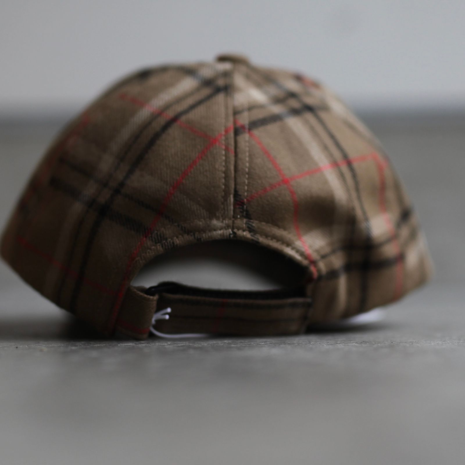 【残り一点】Saxony Check Wool Cap