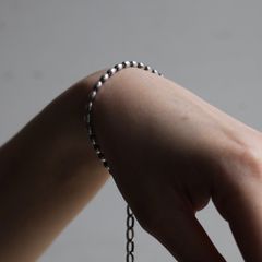 【お取り寄せ注文可能】Narrow Oval Bowl Chain Bracelet
