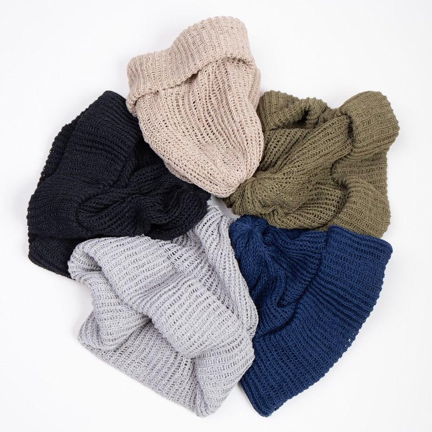 【残り一点】Sheer Mesh Short Knit Cap