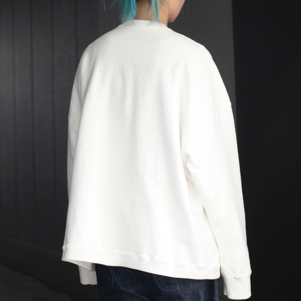 【残り一点】Garment Dyed Urake Oversized Sweatshirt