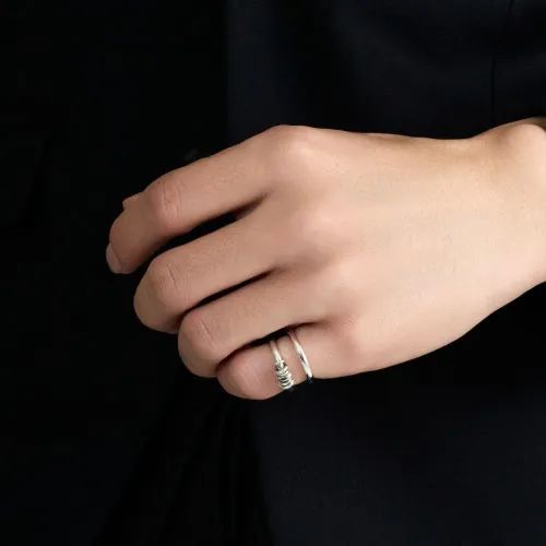 【お取り寄せ注文可能】Symbol Double Ring