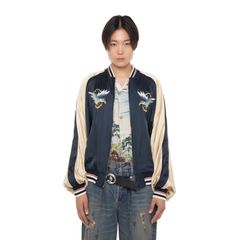 【残り一点】"Tiger&Hawk" Big Sleeve Ska Jumper