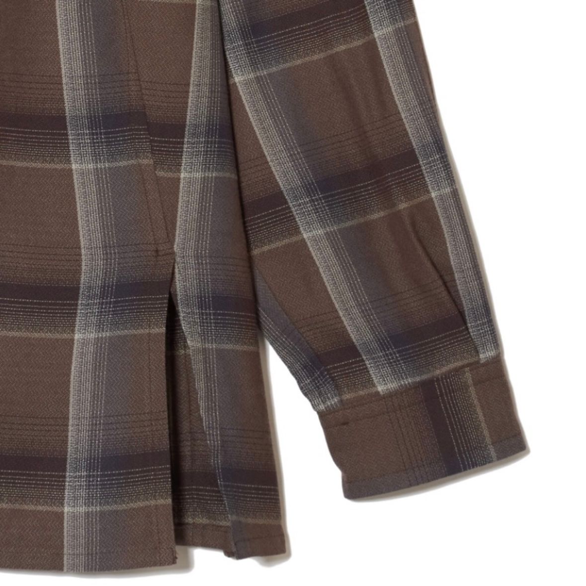 【残り一点】Ombre Plaid Flap Pocket Shirts(CHECK)