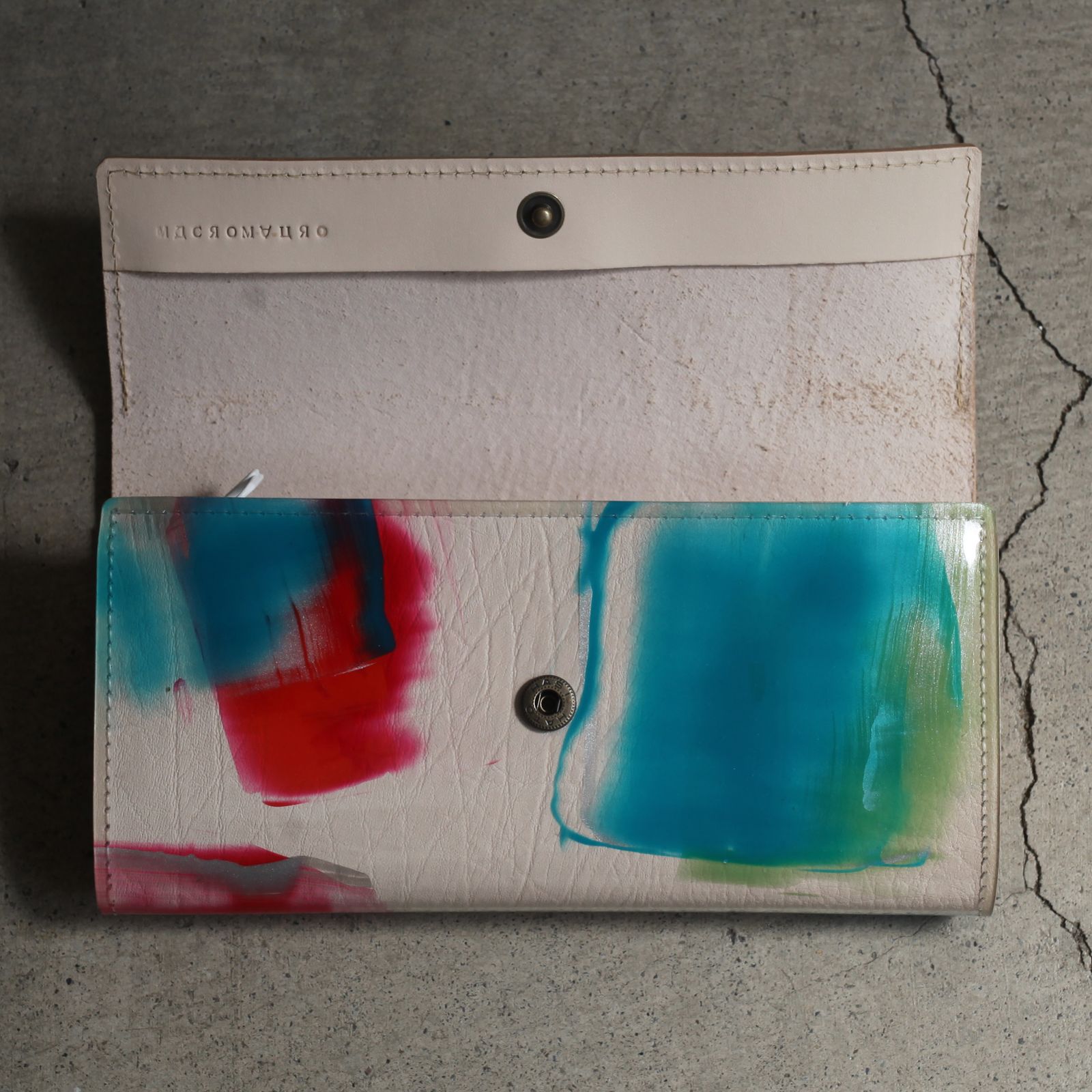 【残り一点】Paint Wallet(LONG)