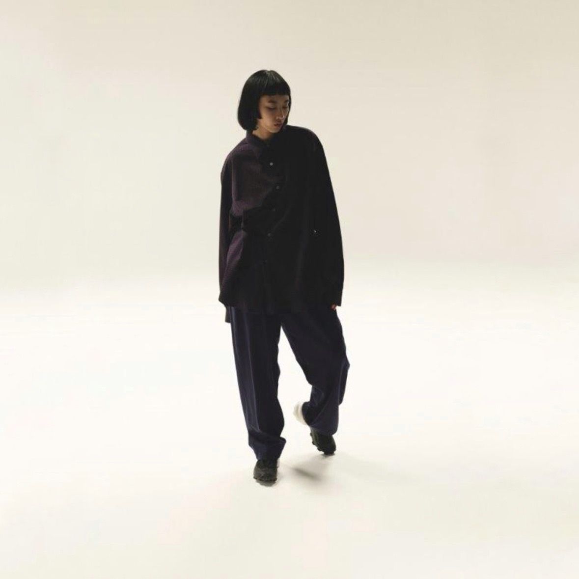 KANEMASA PHIL. - 【残り一点】36G Wool Easy Trousers