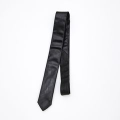 【残り一点】55mm Leather Tie(BLACK)