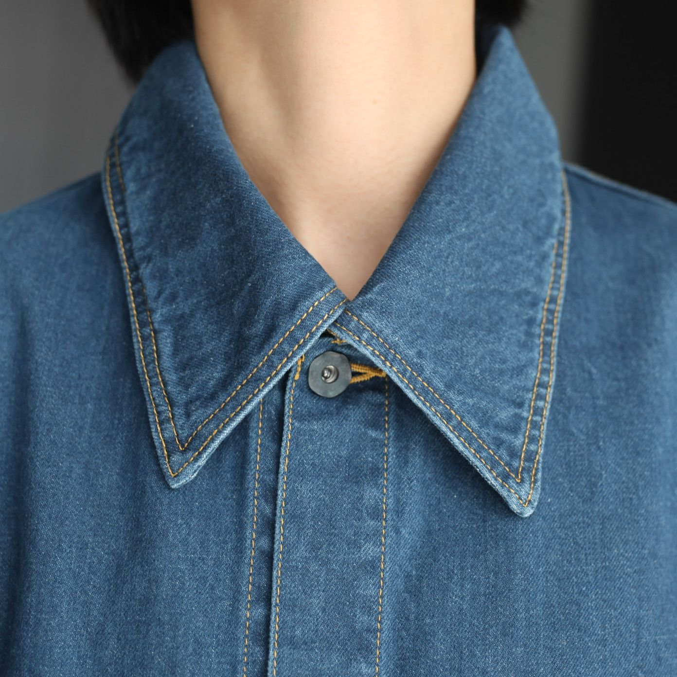 SOSHIOTSUKI - 【残り一点】The BDH Denim Jacket Wide(STONE